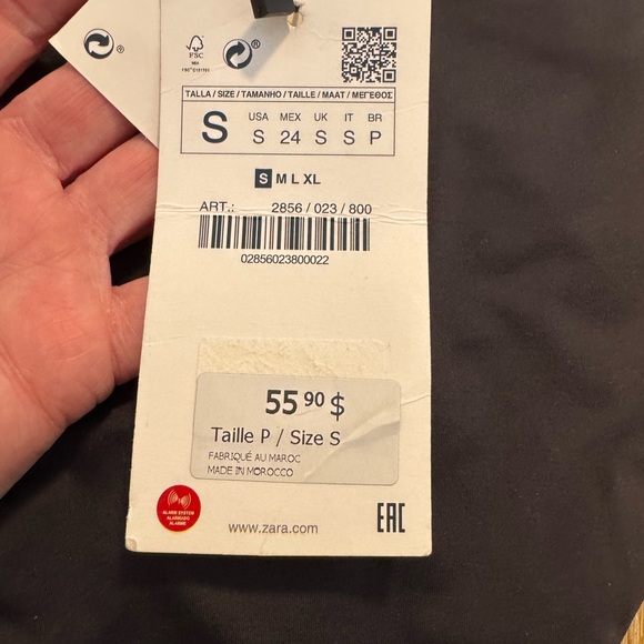 Zara One piece Swim suit BNWT 🖤 - Picture 5 of 8